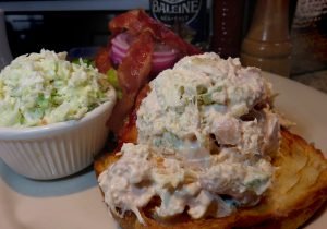 Big fish grill chix salad lunchcrenh