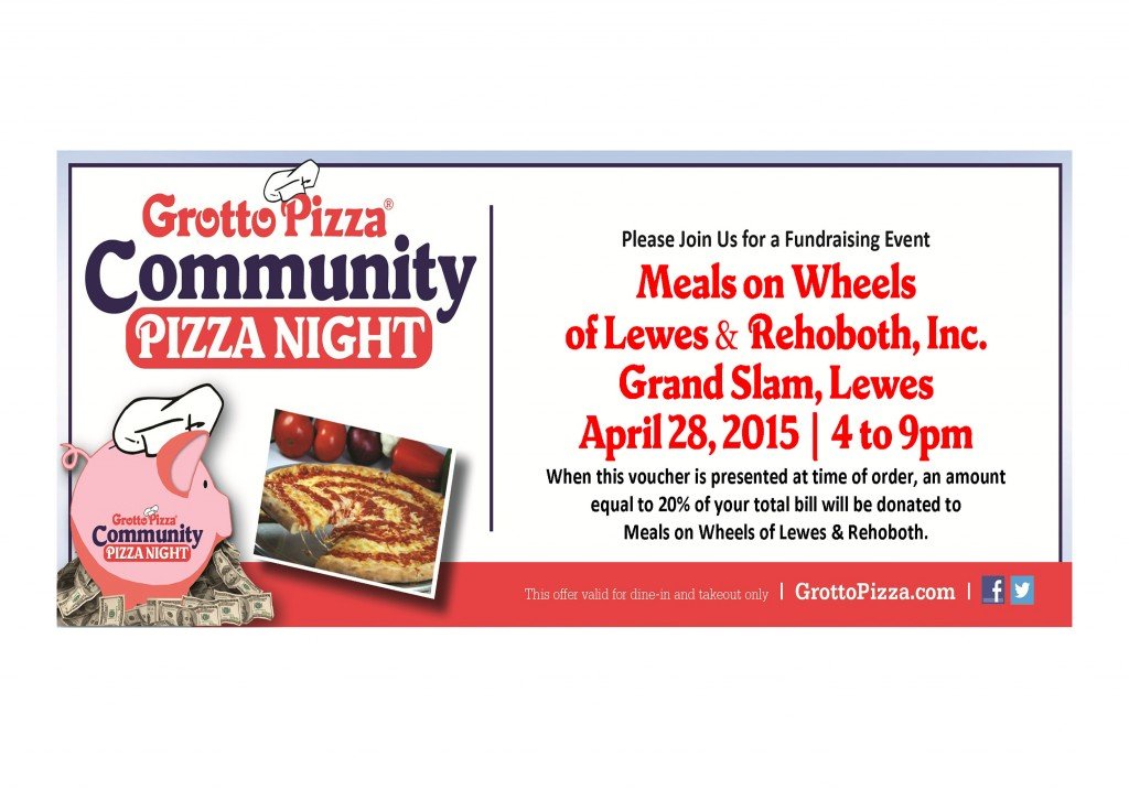 Grotto Helps Feed Neighbors 4/28 Restaurant Reviews Rehoboth Beach DE