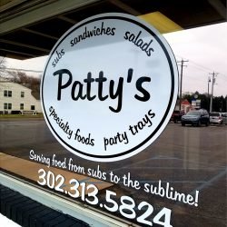 Patty's LEWES signsized