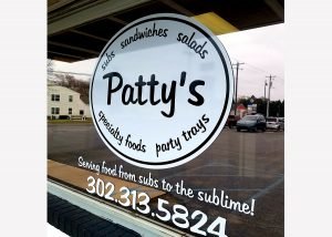 Patty's LEWES signsized