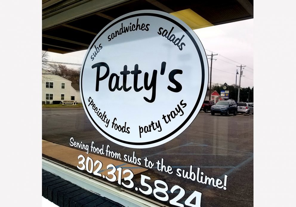 Patty's LEWES signsized