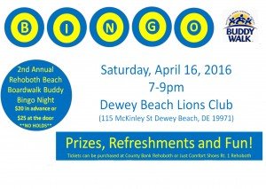 Buddy Walk Bingo 4/16 | View More