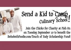 Chicks for Teen Chefs!  9/20 | View More
