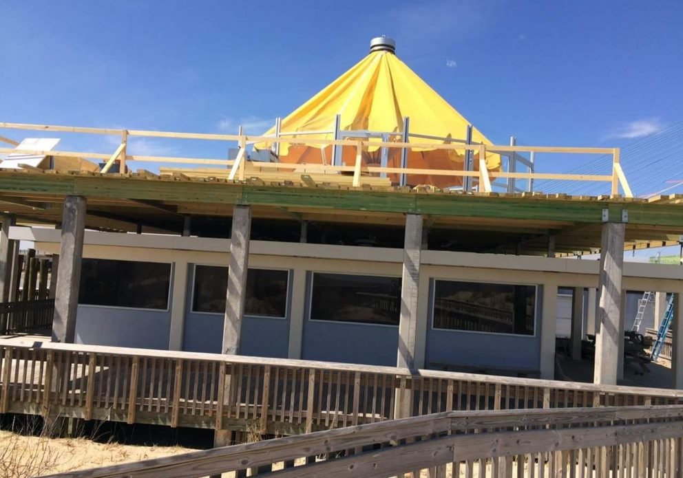Big Chill Beach Club umbrella 2