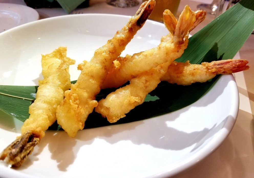Raas prawn tempura