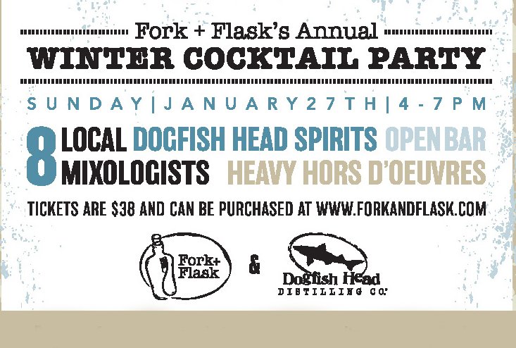 Fork & Flask 2019 Winterj Cock Party flyercrenh