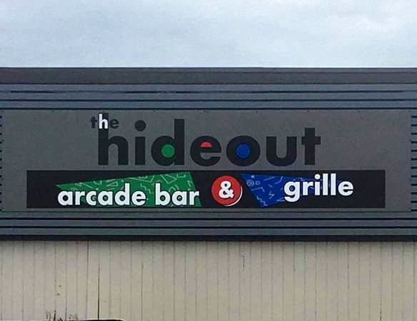 hideout new sign