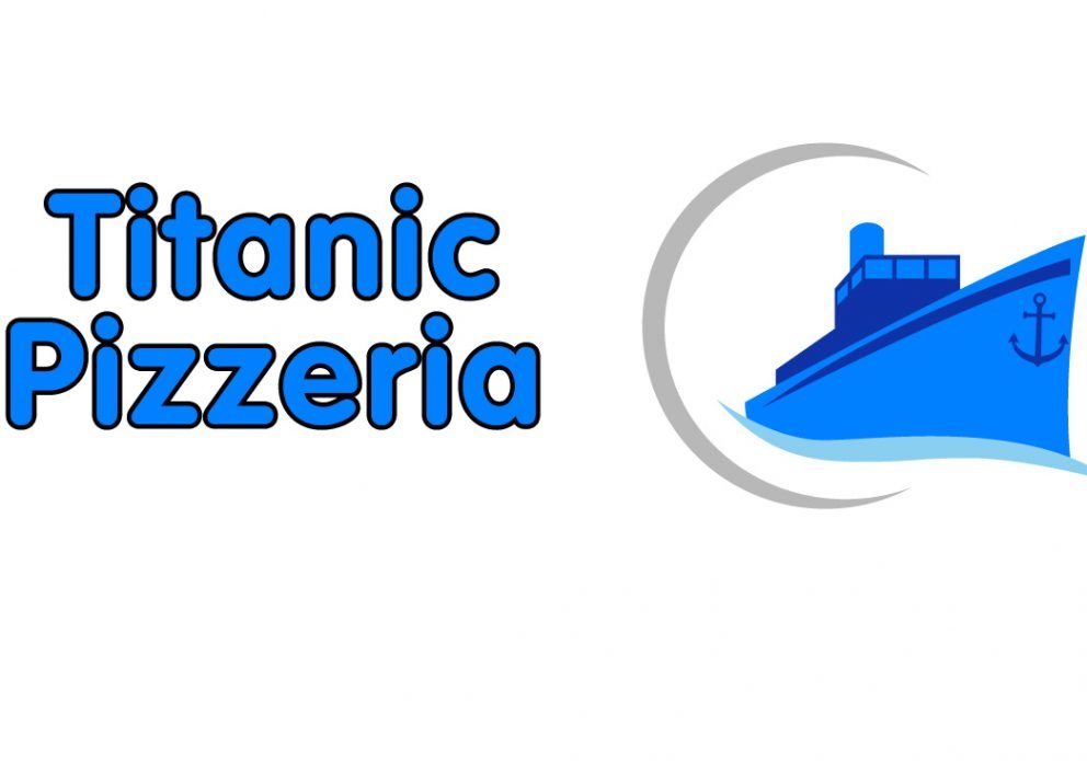 TITANIC pizza widelogo