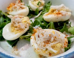 atlantic social 3 deviled eggssized