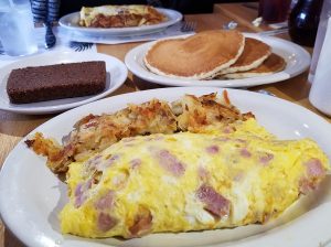 eggscellent omelet pcakessized