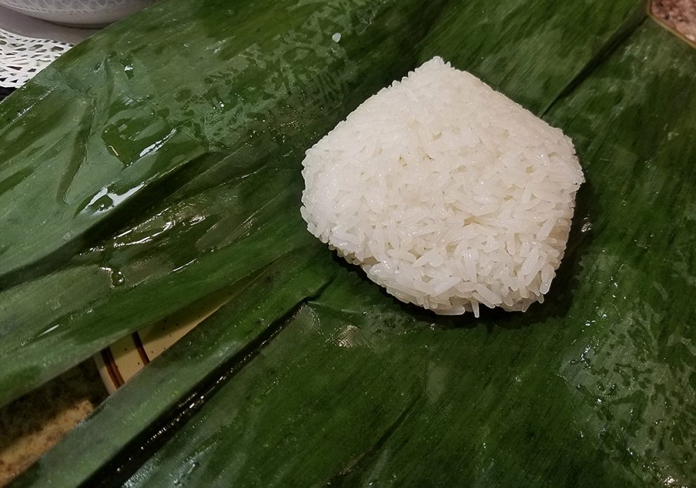 sticky rice 2 rice in bananasized