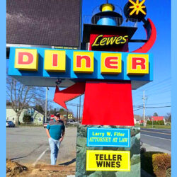 Lewes Diner OUT, wine & ice cream IN