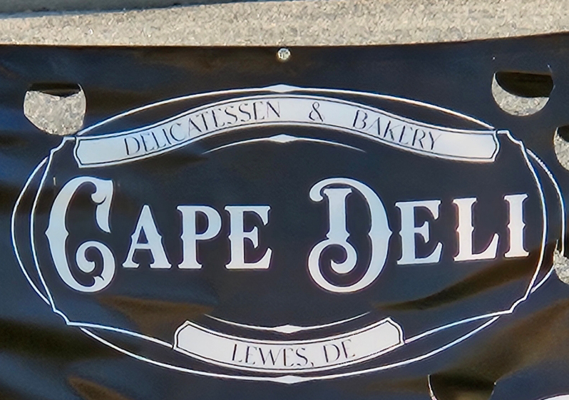 cape deli lewes opening signcr