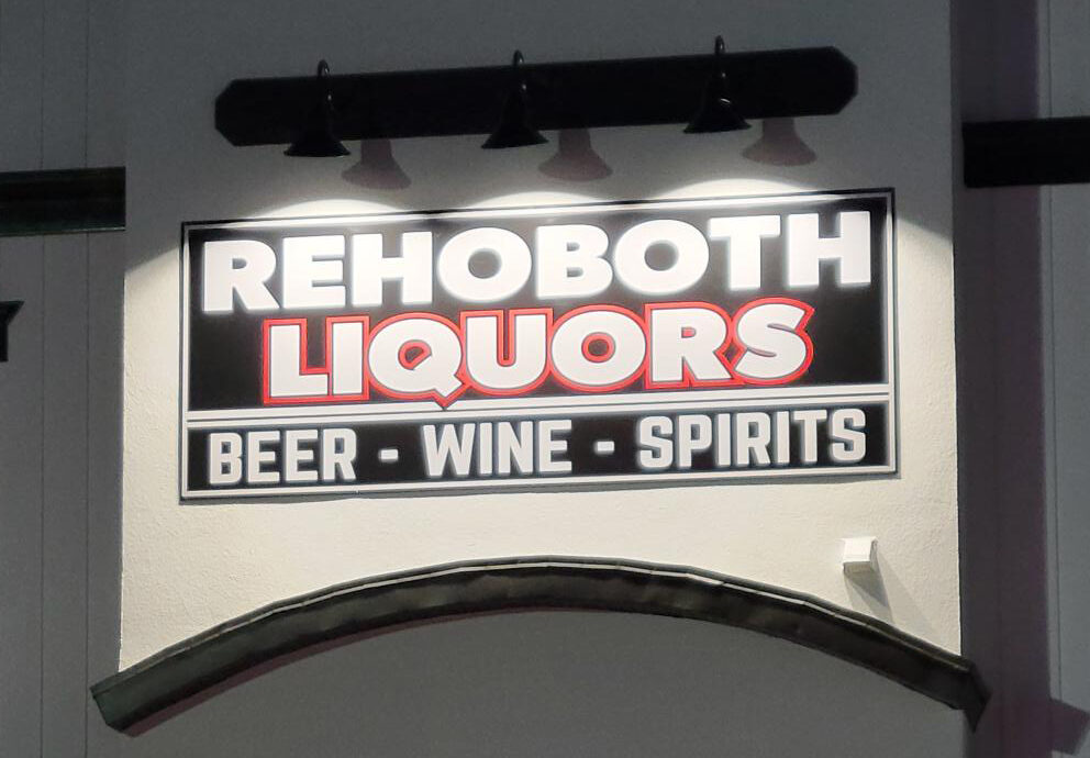 rehoboth liquors front w signcr