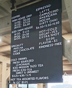 Hopkins market menu